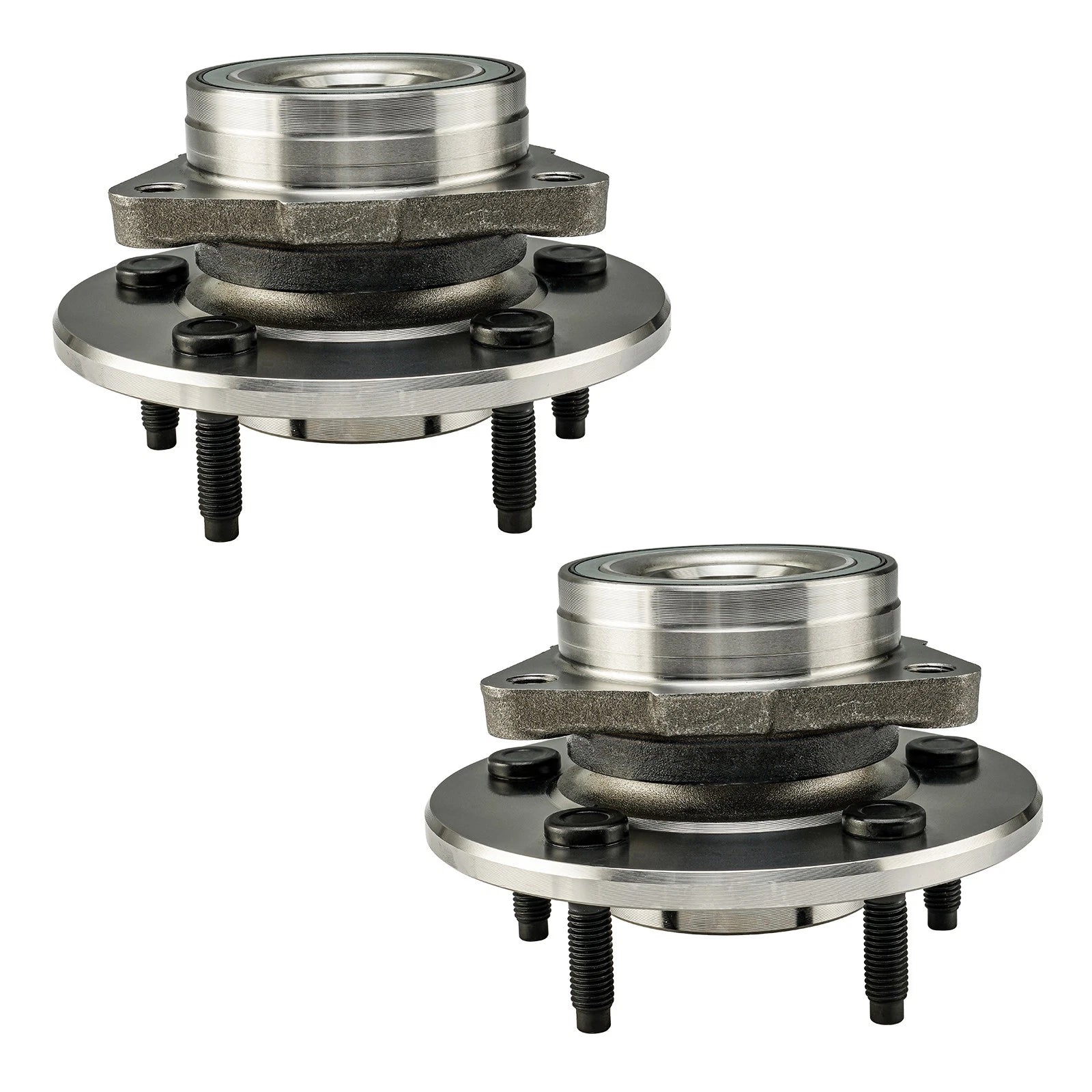 2x Front Wheel Hub & Bearing Assembly for 1997-2000 Ford F-150 4WD (XL3Z1104BC)