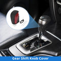 Gear Shift Knob Cover for Volkswagen Golf (2015–2019) Red Carbon Fiber