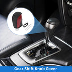 Gear Shift Knob Cover for Volkswagen Golf (2015–2019) Red Carbon Fiber