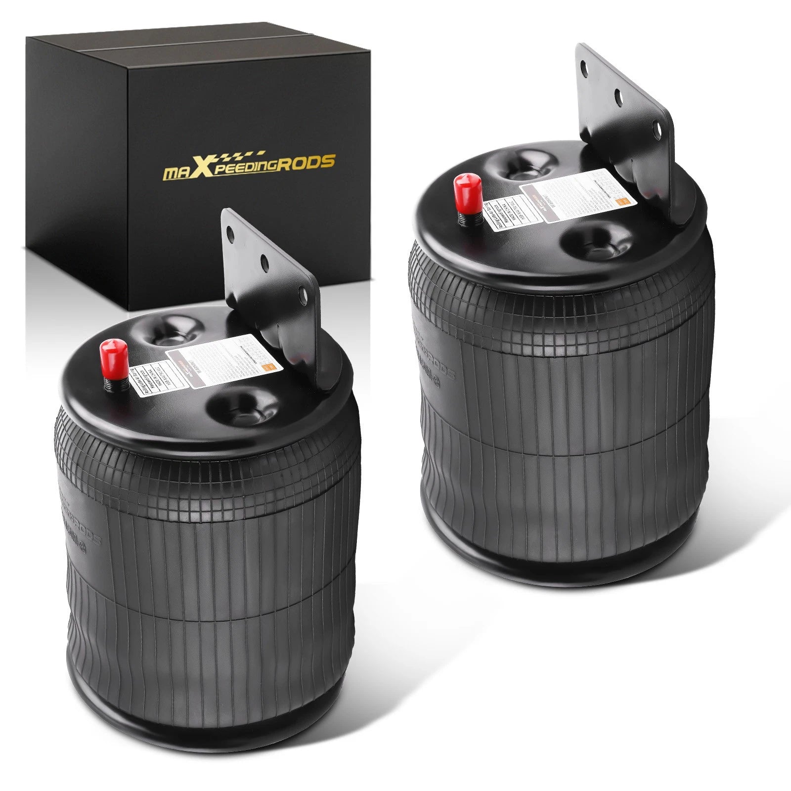 Pair Air Suspension Spring Bags for ContiTech 910175P456, Goodyear 1R12398