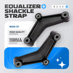 Tandem Axle Trailer Spring Suspension Rebuild Kit for 7k-14k Trailers
