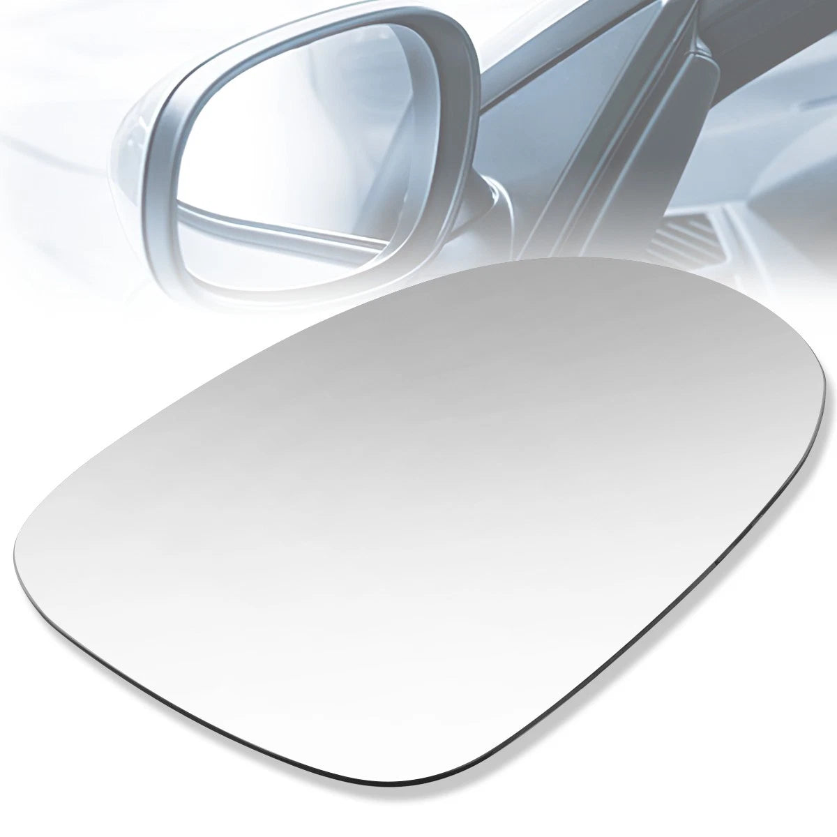 Right Heated Mirror Glass for Volkswagen Tiguan (2009–2017) 5N0857522A