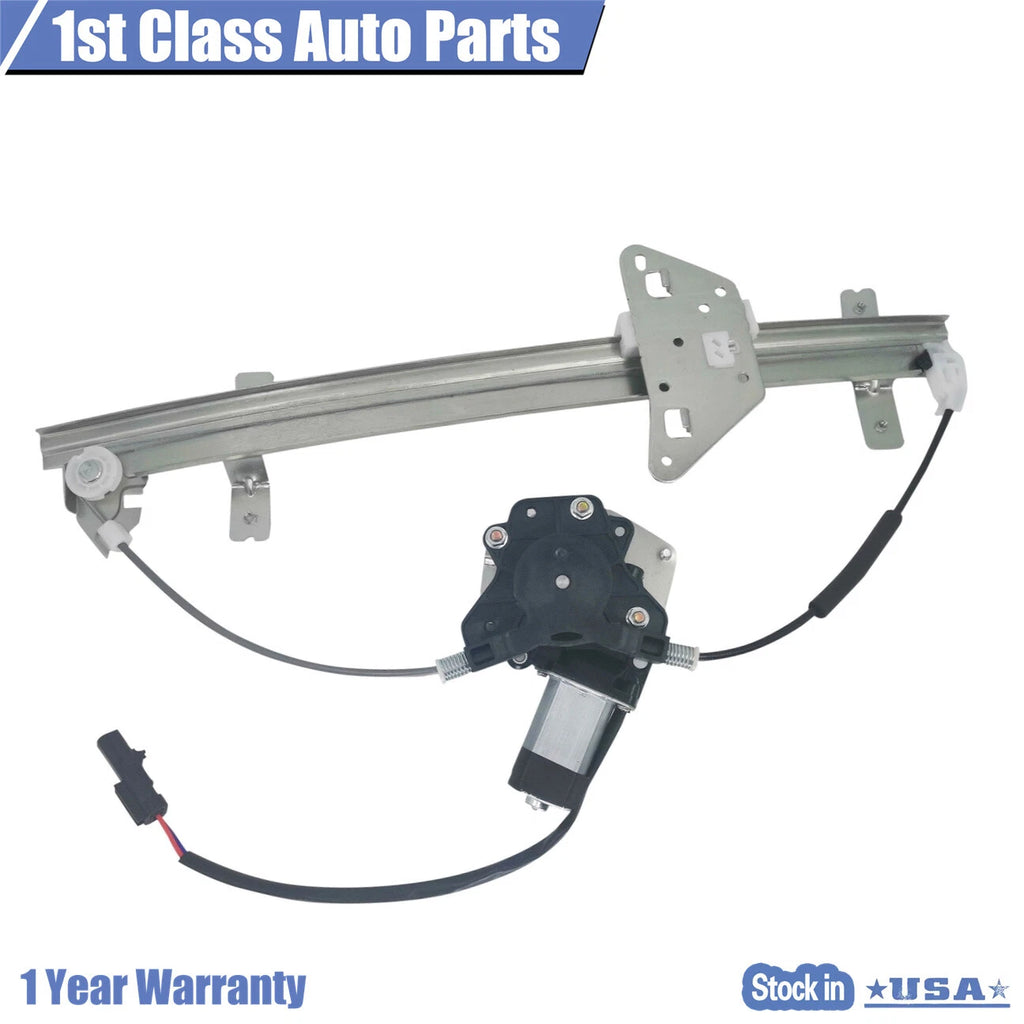 Rear Left Power Window Regulator with Motor for Dodge Dakota Durango (2000–2004)