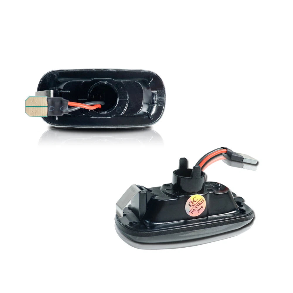 Smoke Lens Amber LED Side Marker Lights for Audi A3 A4 A6 S4 S6
