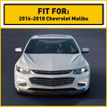 2X Front Bumper Fog Light Trim for Chevy Malibu (2016–2018)