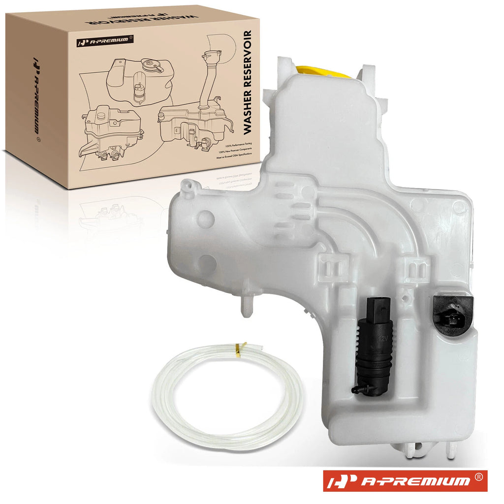 Washer Reservoir with Pump Cap Sensor Hose for Jeep Wrangler (2018–2024)