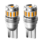 2X AUXITO LED Amber 168 194 921 License Parking Marker Light Bulbs 2825 175 T10