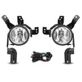 Set of 2 Clear Fog Lights for Honda CR-V (2007–2009)