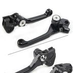 Black CNC Aluminum Brake Clutch Levers for RMZ450 (2005-2022) - 1 Pair