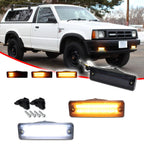Smoke Switchback LED Signal Blinker Corner Lights for Mazda 323 626 (1983–2002)