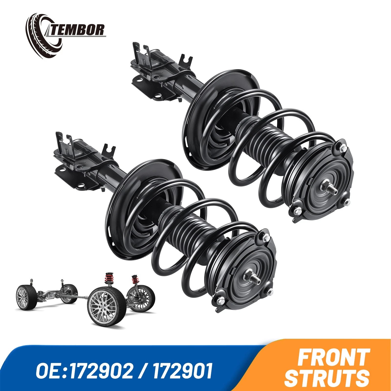 Front Strut Assembly with Spring for Nissan Altima (2013–2018)