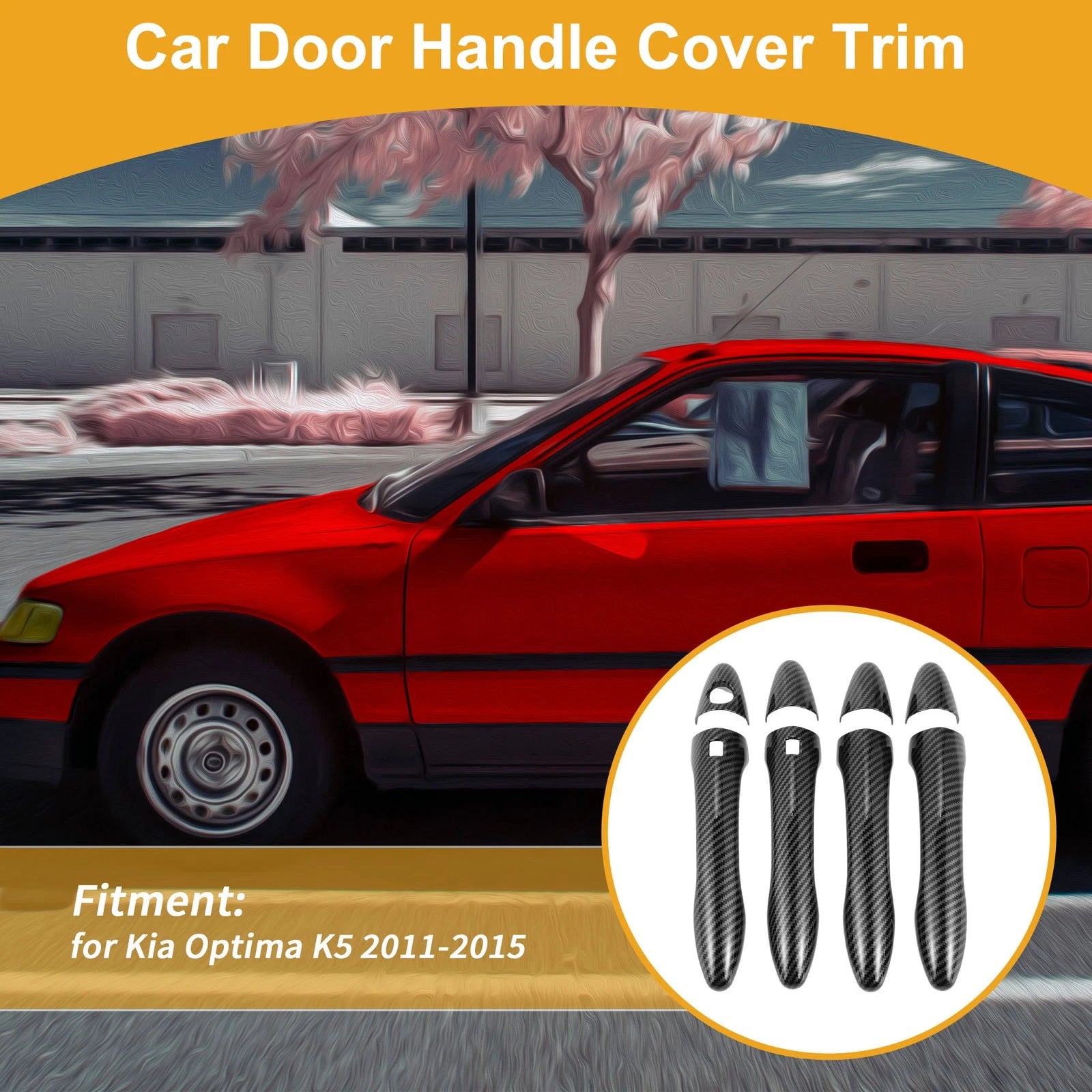 Set of 1 Door Handle Cover Trim for Kia Optima K5 