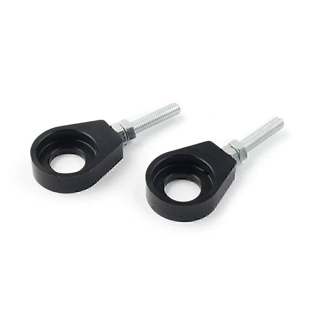 15mm Chain Adjuster Tensioner Block for Dirt Bike Quad ATV CRF50 SSR Black 2x