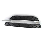 Left Front Bumper Fog Light Grille Cover for Benz C-Class (2011-2014)