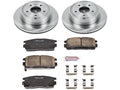 Rear Brake Pad and Rotor Kit for Suzuki XL7 (2007–2009) BB566MJ