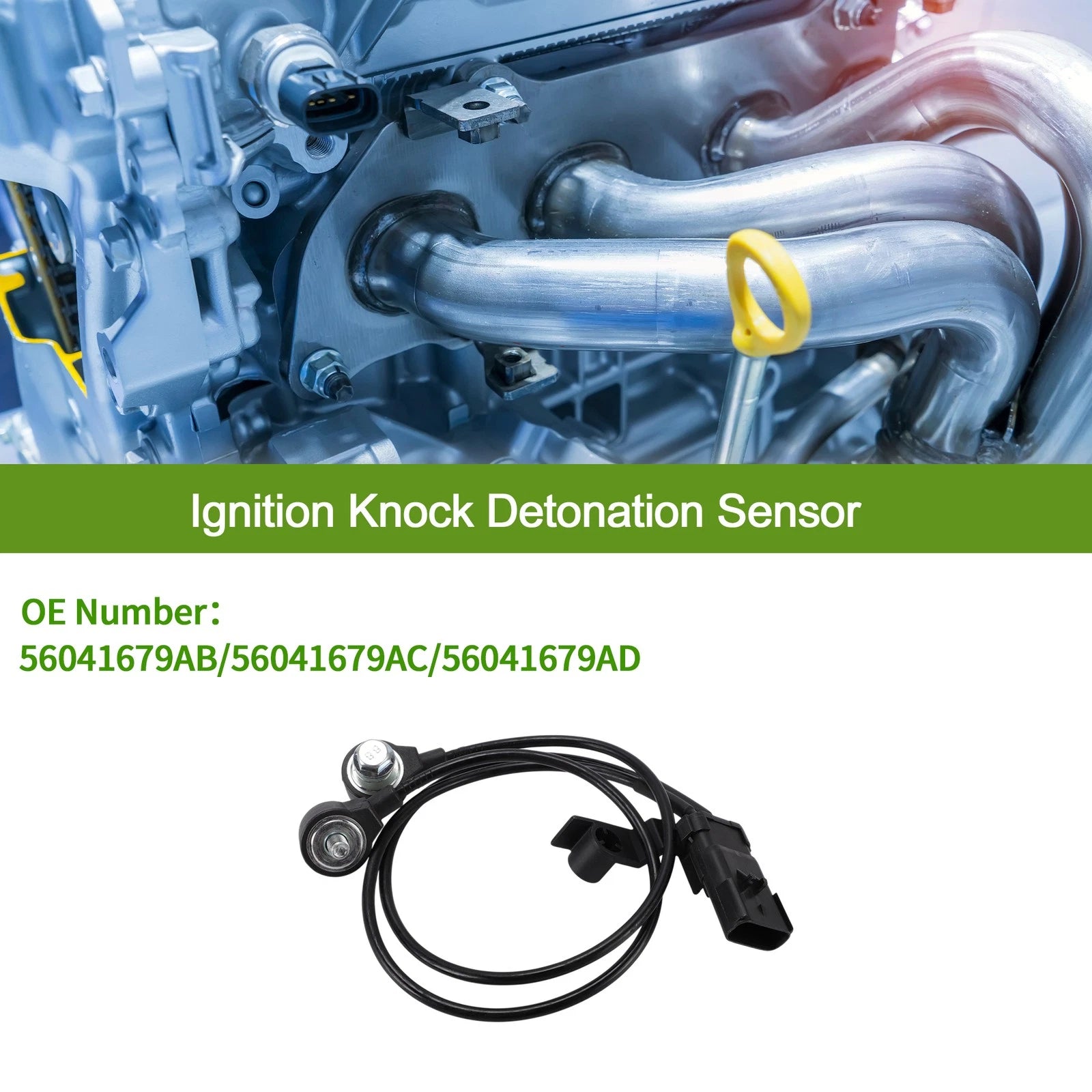 1 Pc Ignition Knock Detonation Sensor No.56041679AB for Dodge Dakota (2004–2006)
