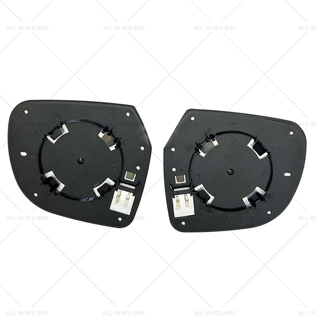 Set of 2 Side Mirror Glass for Nissan Micra K13 (2011–On), Almera N17 (2012–On)
