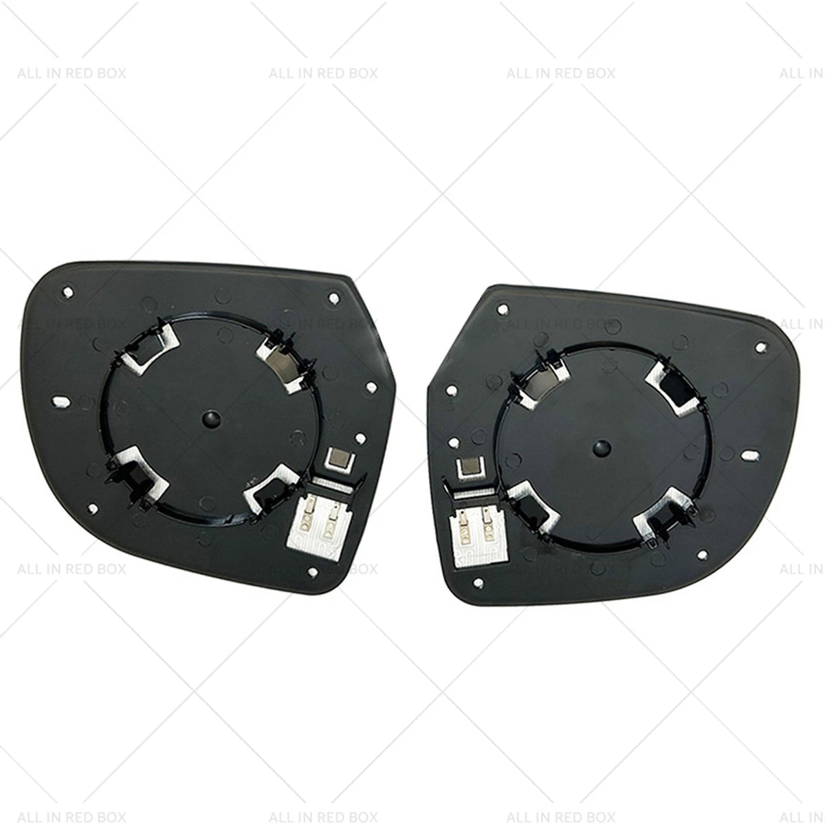 Set of 2 Side Mirror Glass for Nissan Micra K13 (2011–On), Almera N17 (2012–On)