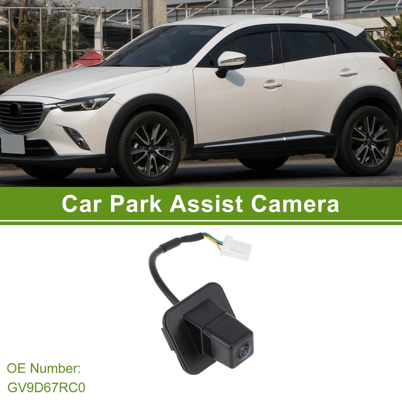 Rear View Backup Camera for Mazda 3 6 CX-3 CX-5 (2013–2020)