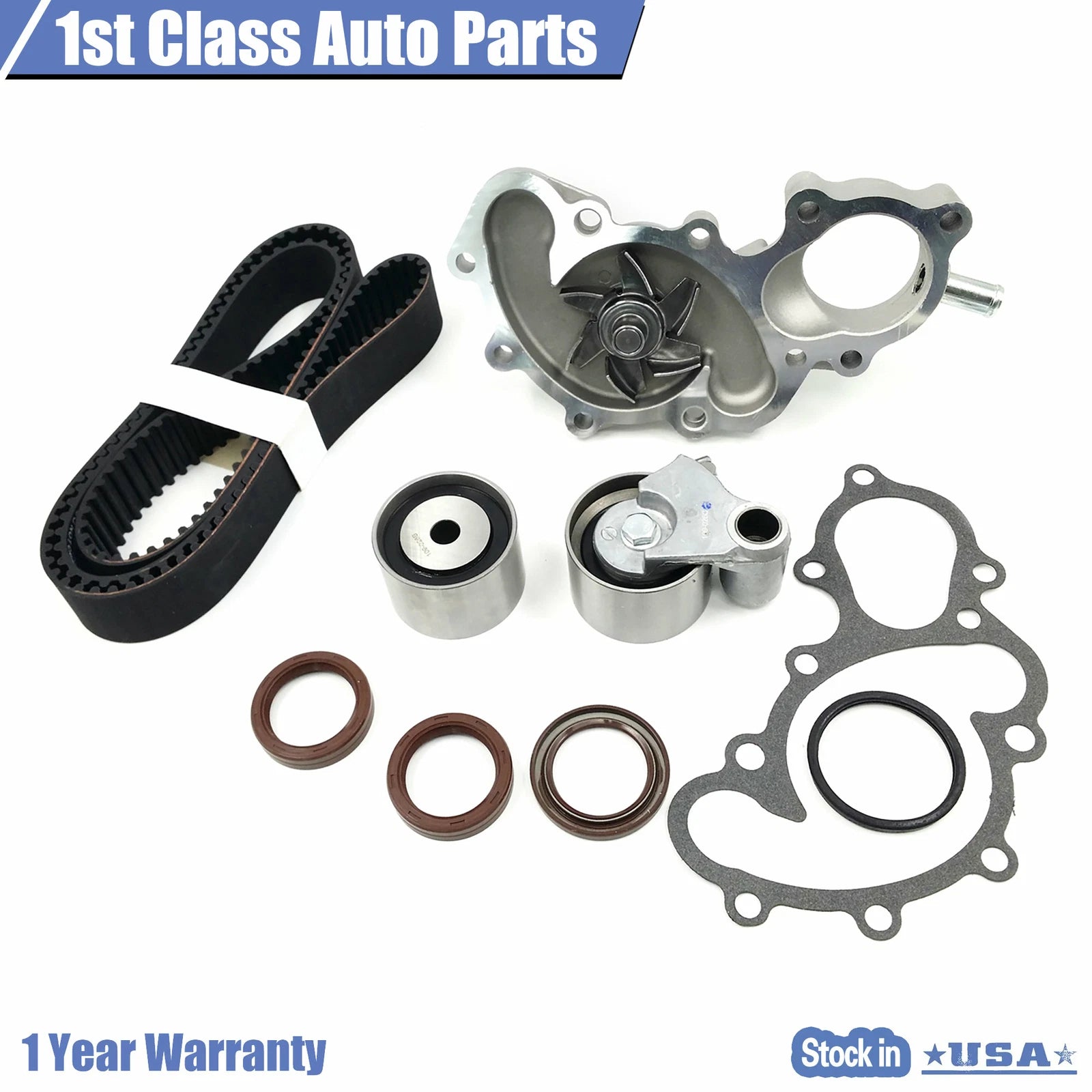 Timing Belt Water Pump Set for Toyota Tacoma Tundra 4Runner (1995–2004)
