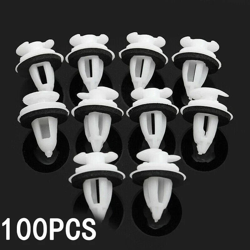 Fastener clips Plastic White Fender With Seal Ring