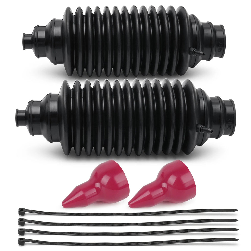 2X Steering Rack Boot Set for Universal Rack and Pinion (Inner Tie Rod)