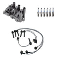 Denso Ignition Coil Wires & 6 Platinum Spark Plugs Kit for Mazda MPV (1996–2006)