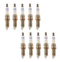 Set of 10 Double Iridium Spark Plugs for Mercedes Benz (ZR6SII3320)