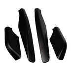 4 x Black ABS Roof Rack End Cover Caps for Mitsubishi Pajero (2009-2018)