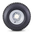 Set of 4 Wanda ATV Golf Cart Tires & Wheels 18X9.5-8 4PR 4x4" Silver Wheel