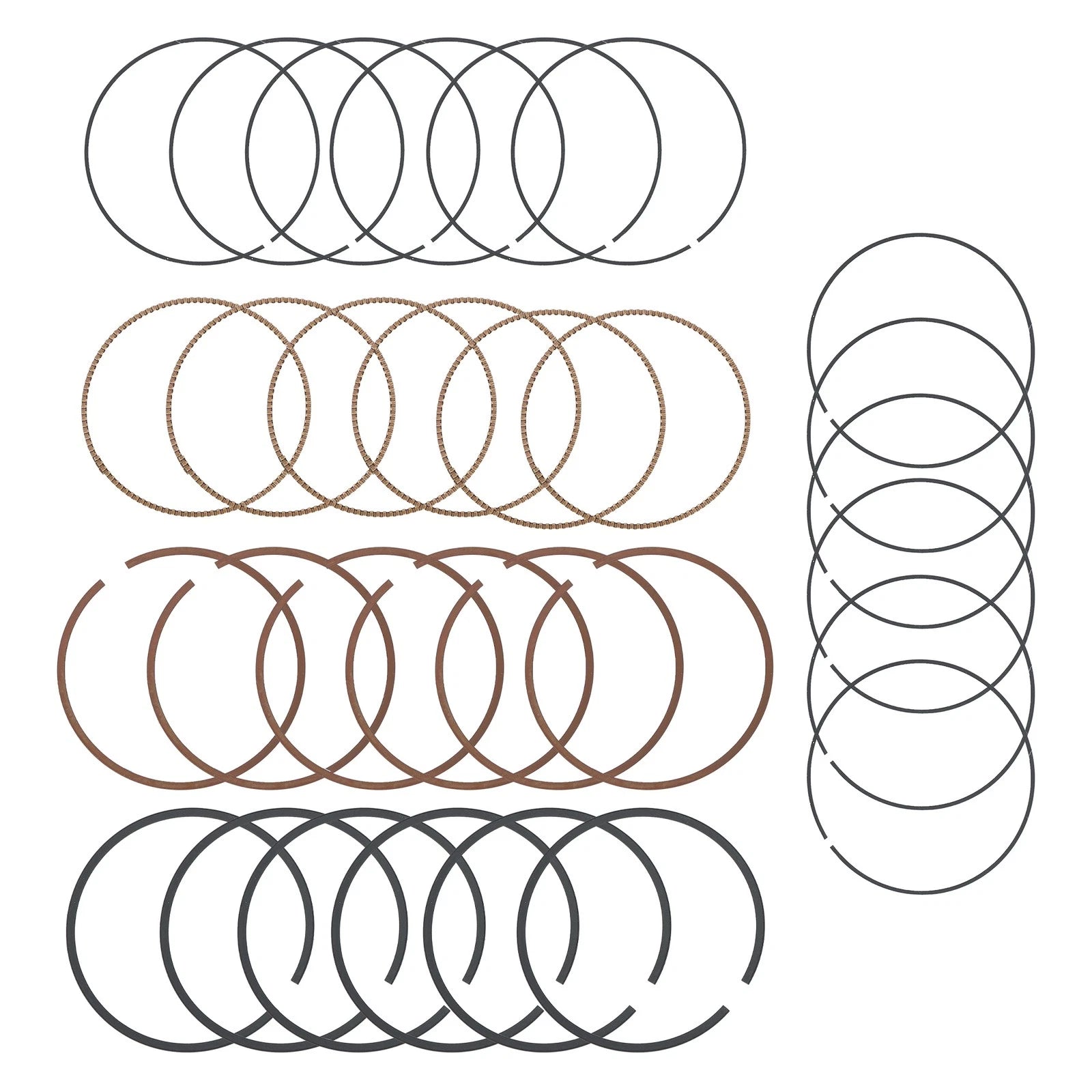 Engine Piston & Piston Ring Set for Hyundai Santa Fe XL (2013-2019)
