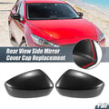 1 Pair Rearview Mirror Cover Overlay for Mazda 3 Axela (2014–2019) Carbon Fiber