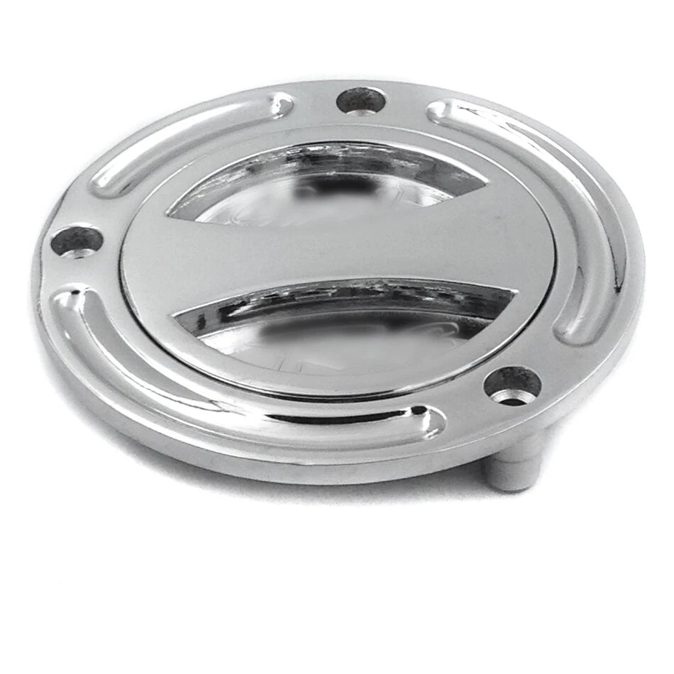 Chrome Keyless Gas Cap for Yamaha YZF R6 (All Years)