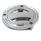 Chrome Keyless Gas Cap for Yamaha YZF R6 (All Years)