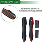 Car Door Handle Cover Trim for Toyota HiAce (2019–2020) Black