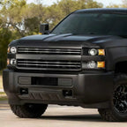 Black Steel Front Bumper for Chevy Silverado 2500 3500HD (2015–2019)