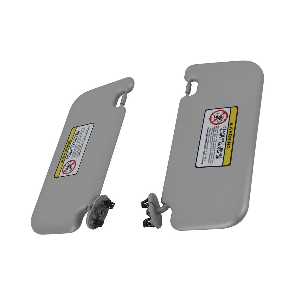 Sun Visor Set for Toyota Corolla (2009-2013) Gray Left Right