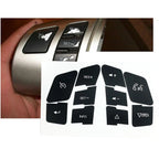 Steering Wheel Button Decals for Chevrolet C6, Malibu, Pontiac G6 (2004-2013)