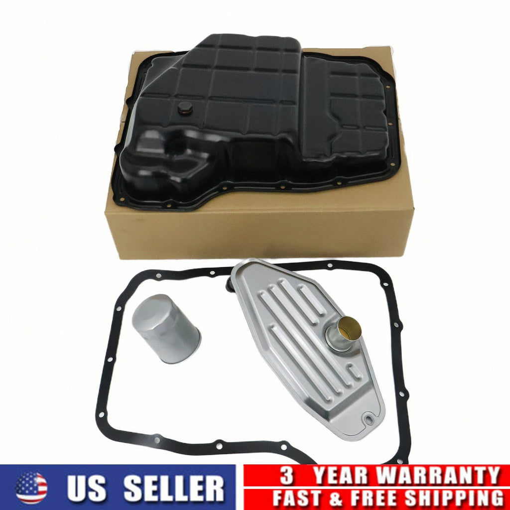 Set of 1 Transmission Pan, Gasket, Filter for Dodge Ram Jeep Chrysler (68065923AA)