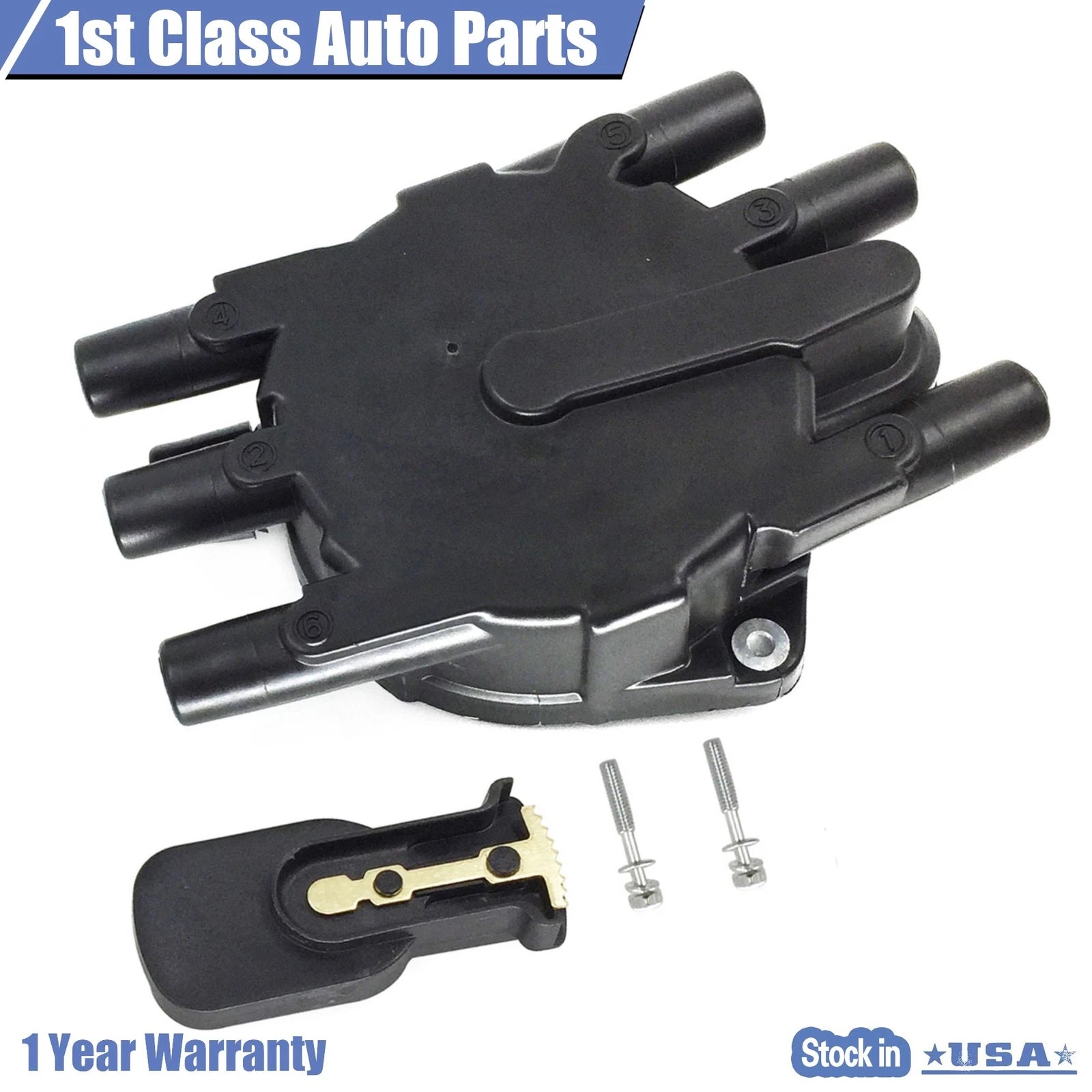 Ignition Distributor Cap & Rotor for Chrysler Sebring Dodge Avenger (1995-2000)