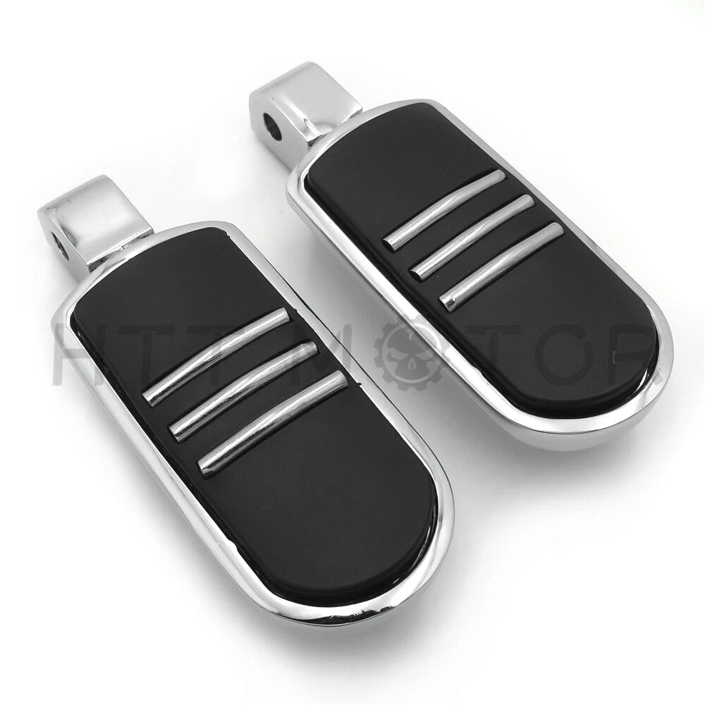 Streamliner Chrome Footpeg Footrest for Suzuki Volusia 800 (2001–2004) & Honda VTX1800