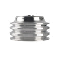 3 Groove Aluminum Crankshaft Pulley for Chevy SBC 350 (1970–1985)