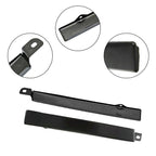 Glossy Black Universal Car Bumper Hood Vent Louver Scoop Cover