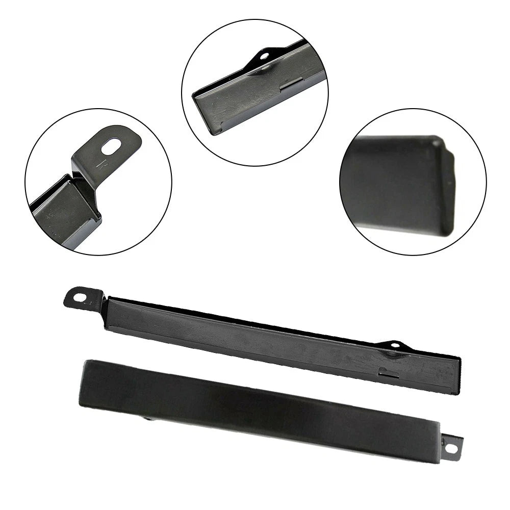 Glossy Black Universal Car Bumper Hood Vent Louver Scoop Cover