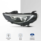Halogen Headlight for Buick Regal (2018–2020) Left Driver Side, Bulb