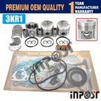 Overhaul Rebuild Kit for Isuzu Engine Excavator Loader Digger (3KR1)