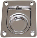 Anti Rattle Flush Pull Ring W/Spr 55x65mm 304 Stainless Steel for Marine