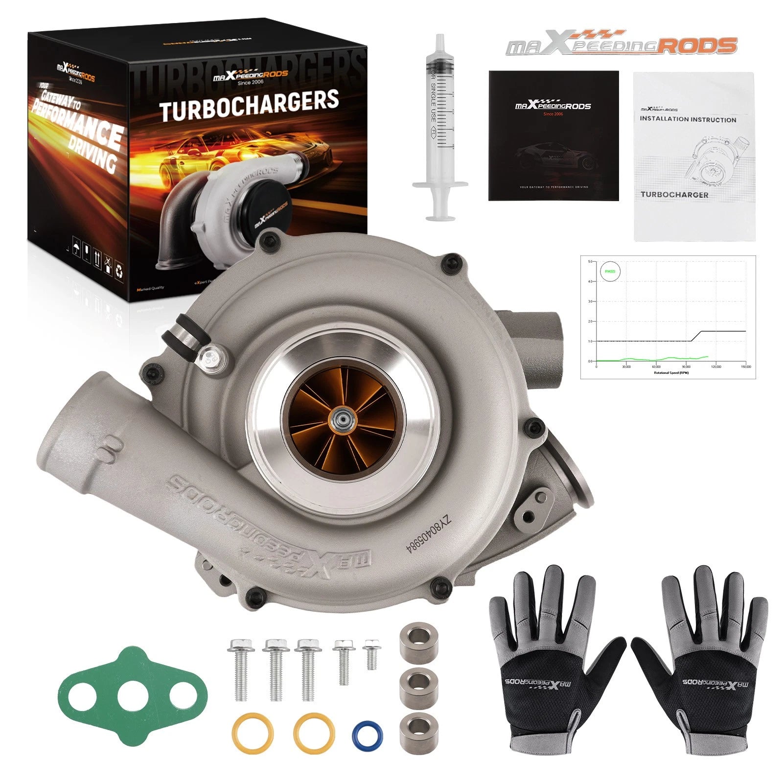 Billet Turbo for Ford F250 F350 6.0L Powerstroke (2005–2007)
