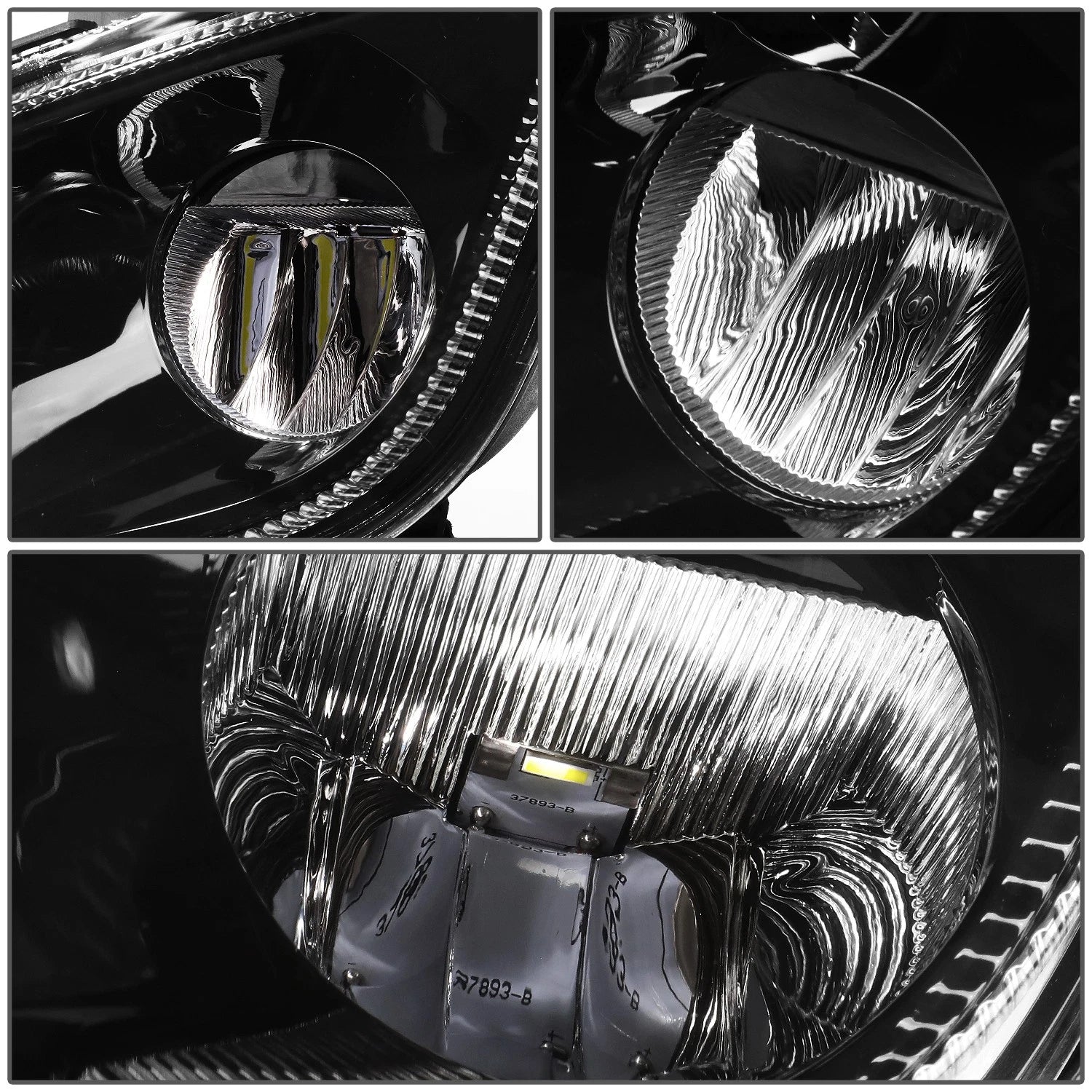 Set of 2 LED Fog Lights for Freightliner Cascadia (2018–2024)