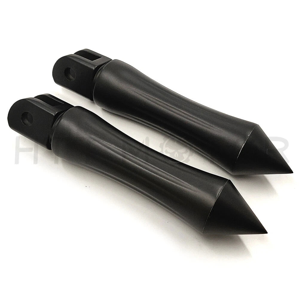 Black FootPeg for Harley FXBB FXBR FXBRS FXLR (2018–2023)